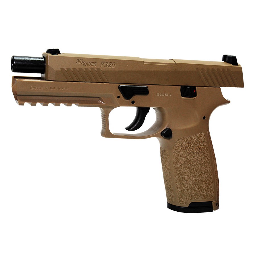 PISTOLA CO2 SIG SAUER P320 METAL TAN .177 SIG-A-P320-177T