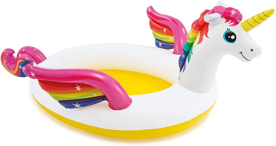 PISCINA PARA NIÑO TIPO UNICORNIO 57441NP