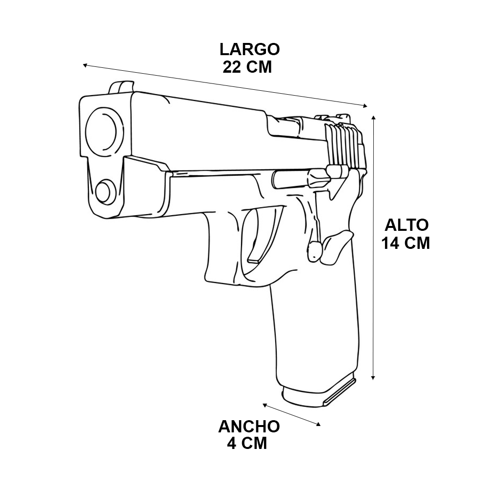 Pistola Deportiva co2 de Balines Beretta Elite II Cal. 4.5 Paquete Com –  SUIZA + XTREME