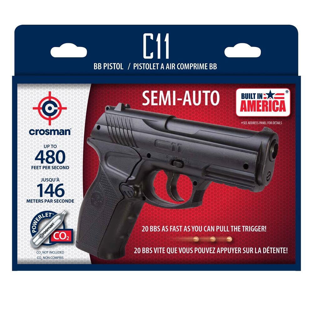 PISTOLA CROSMAN C11-P .177 CO2