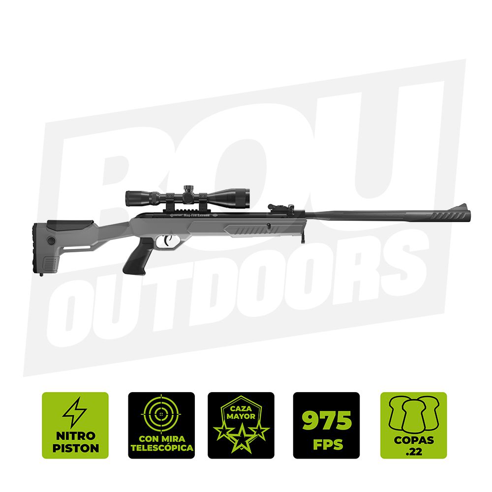 RIFLE CROSMAN MAG-FIRE EXTREME NPE QF CME2SXS .22