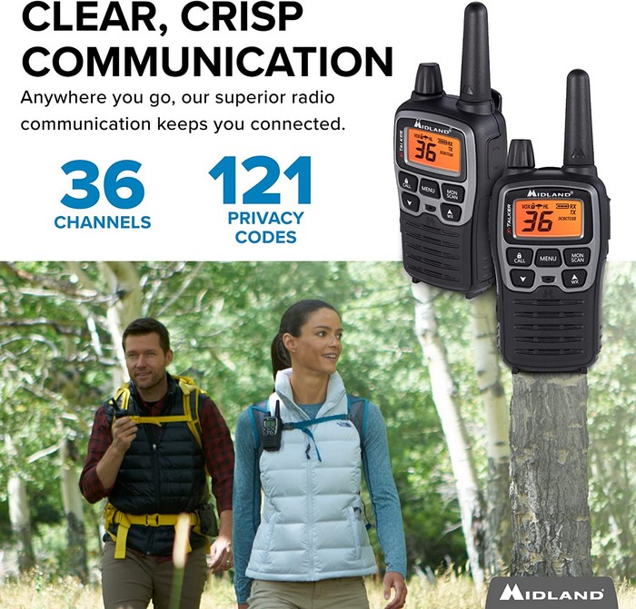 RADIO MIDLAND T77VP5 38 MILLAS (PAR+BASE+BAT)