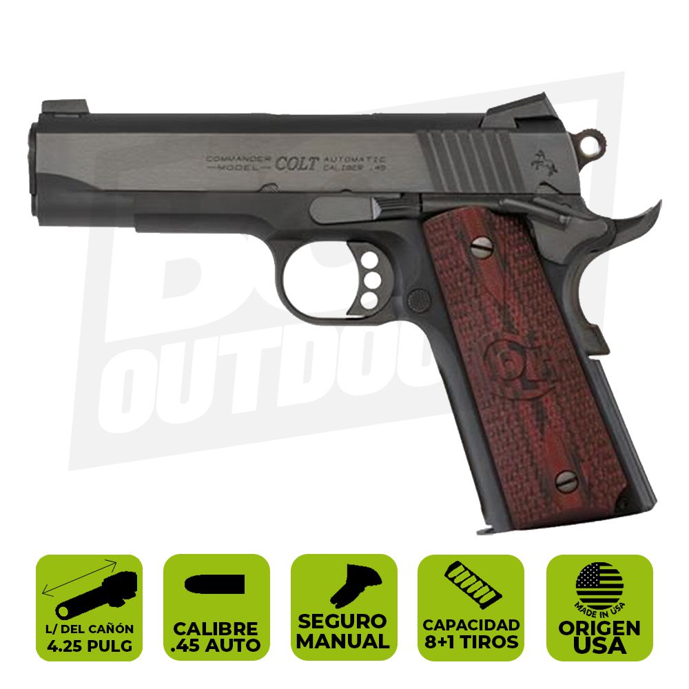 PISTOLA COLT COMBAT COMANDER 45ACP O4840XE