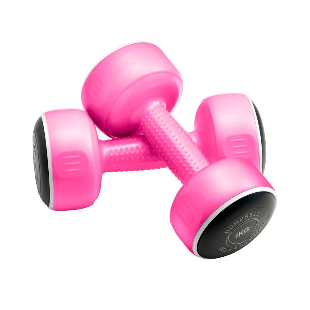 PESAS VINIL MANCUERNA 2KG PAR SOL-BW108-2KG-B