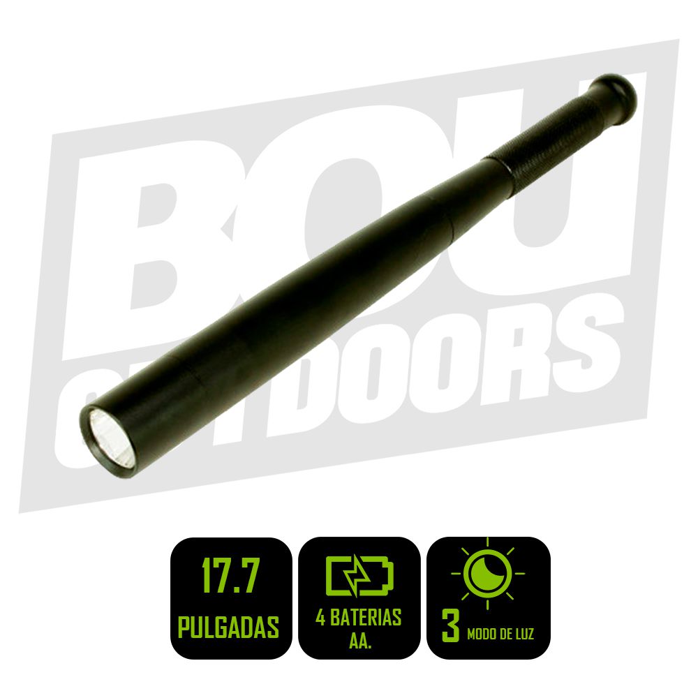 BATE CON LUZ LED SEGURIDAD GRANDE AC-1200 (NC)