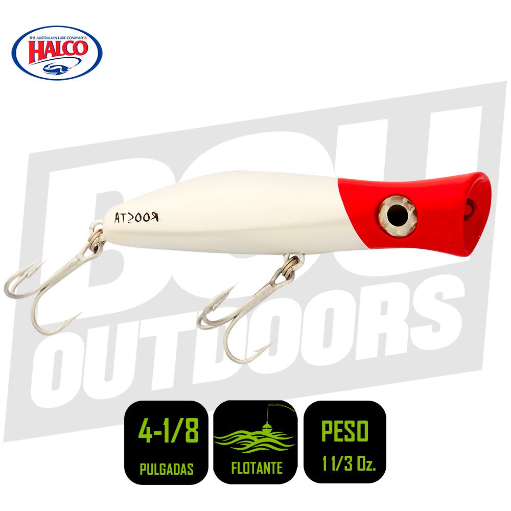 HALCO ROOSTA POPPER RP105#H53 RED WHITE