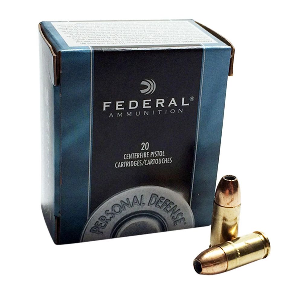 CARTUCHO FEDERAL CAL. 45 AUTO JHP DEFENSA