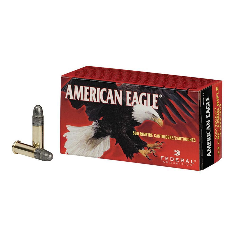 CARTUCHO FEDERAL CAL. 22 LR SOLIDO LEAD