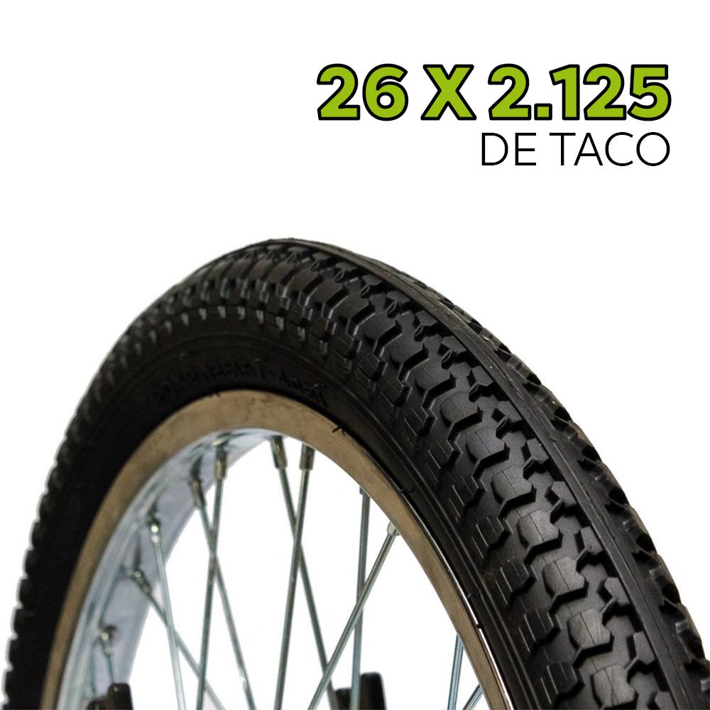 LLANTA ZHX 26 X 2.125 DE TACO