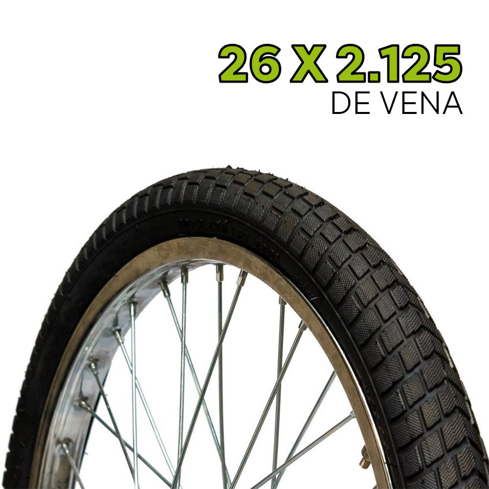 LLANTA ZHX 26 X 2.125 DE VENA