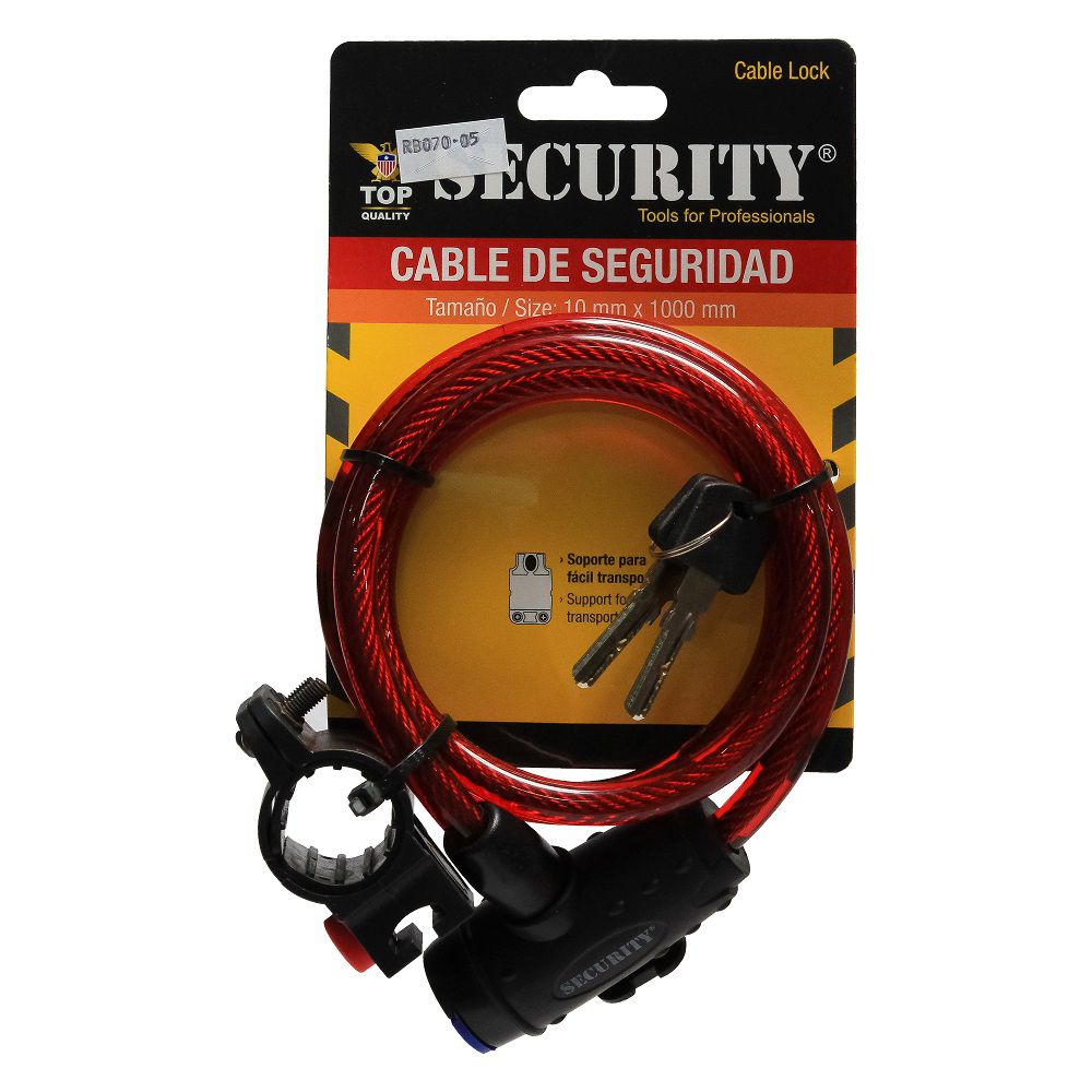 CANDADO PARA BICICLETA TY-BL1901