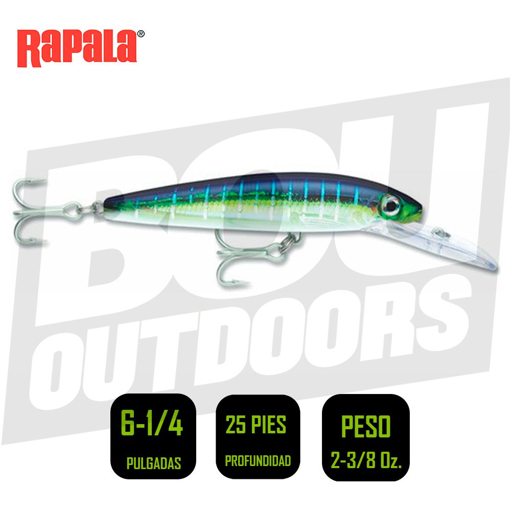 RAPALA HMAG25SFU HUSKY MAGNUM 25 SAILFISH UV 6-1/4PULG 2-3/8OZ
