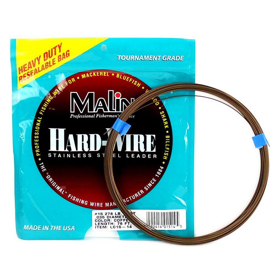 HARD-WIRE STAINLESS MALIN LC15-14 278LB 76FT COFFEE