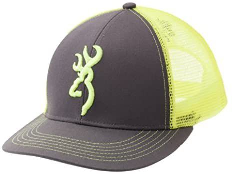 GORRA BROWNING CHARCOAL/NEON GREEN 308177541