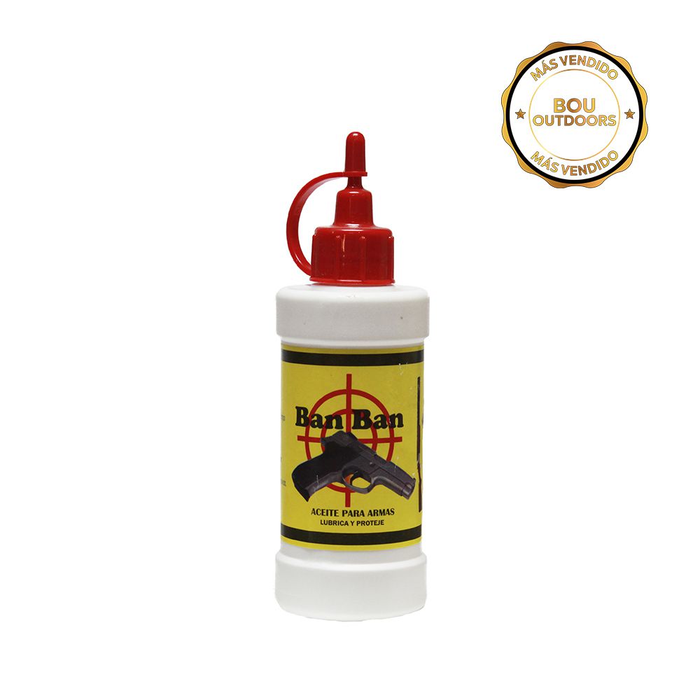ACEITE P/ARMAS Y CARRETE PESCA 3OZ. BAN BAN AINSA