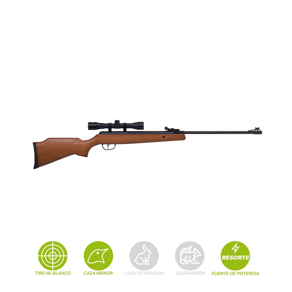 RIFLE CROSMAN OPTIMUS SPRING CO1K77X C/MIRA .177