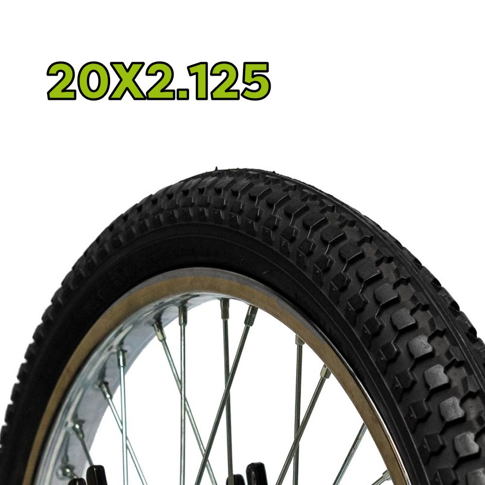 LLANTA 20X2.125 (NEGRA) CHE SHING