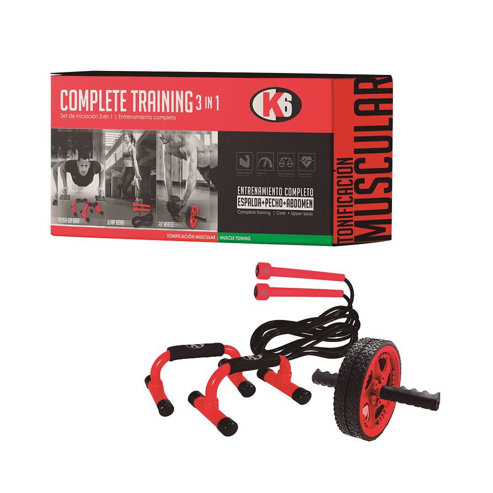 KIT ENTRENAMIENTO COMPLETO K6 3 EN 1 67170