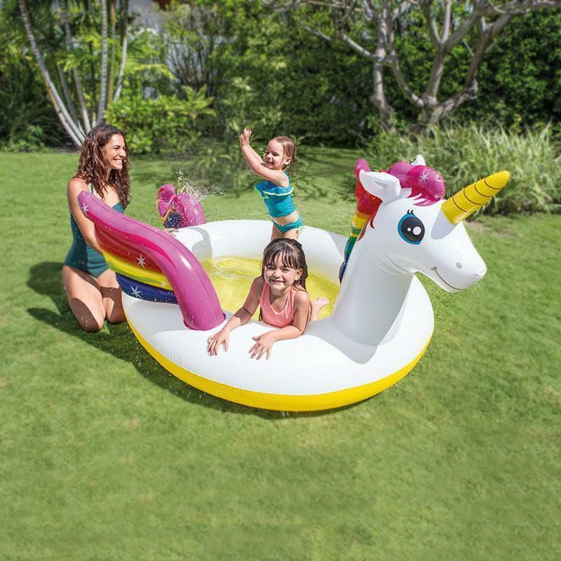 PISCINA PARA NIÑO TIPO UNICORNIO 57441NP