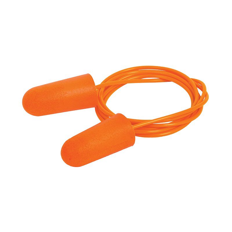 TAPON PROTECTOR AUDITIVO ESPUMA C/CORDON 32dB TRUPER 14223