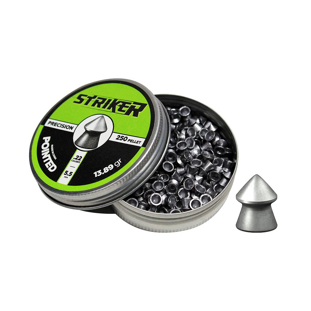 BALINES STRIKER 0.22 POINTED (250)
