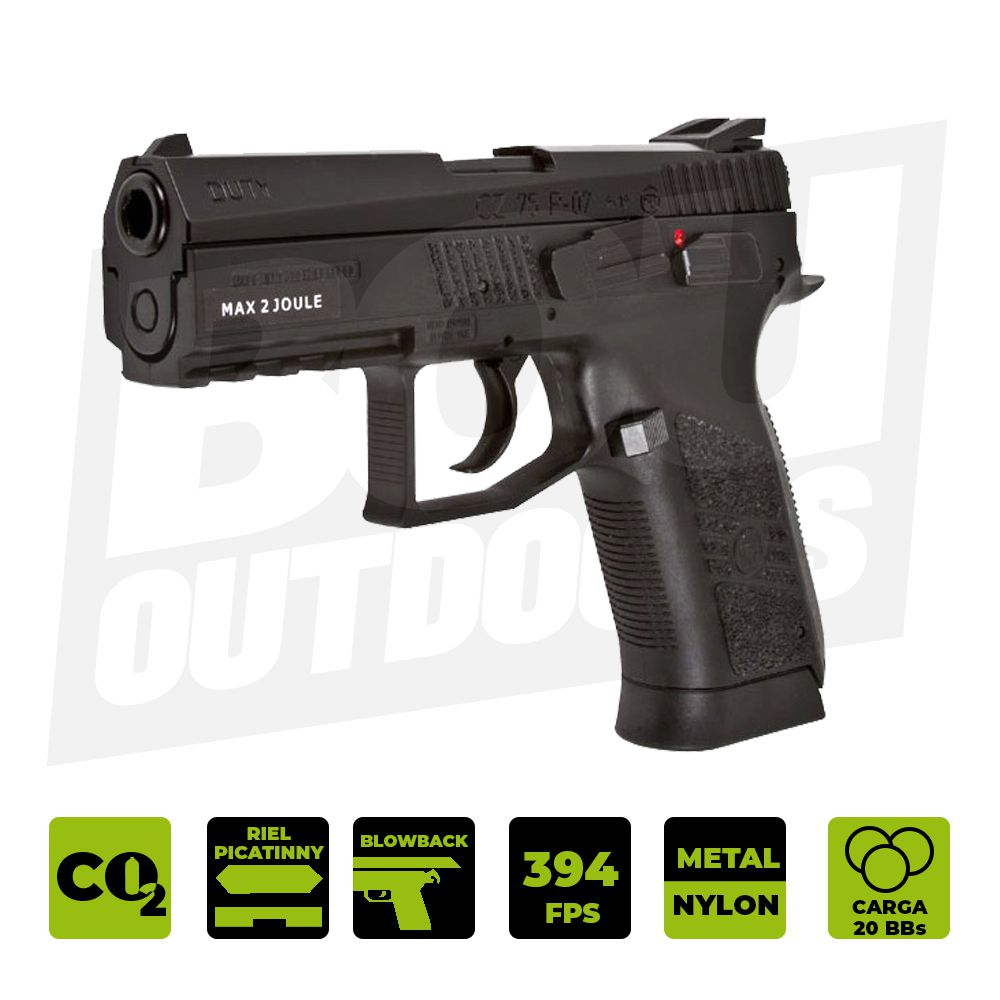 PISTOLA CO2 CZ 75 DUTY P-07 .177 ASG-16728