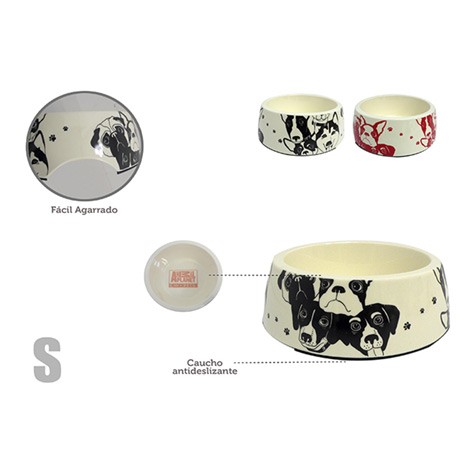 PLATO PLASTICO P/ MASCOTA 13 OZ. AP-D023-006
