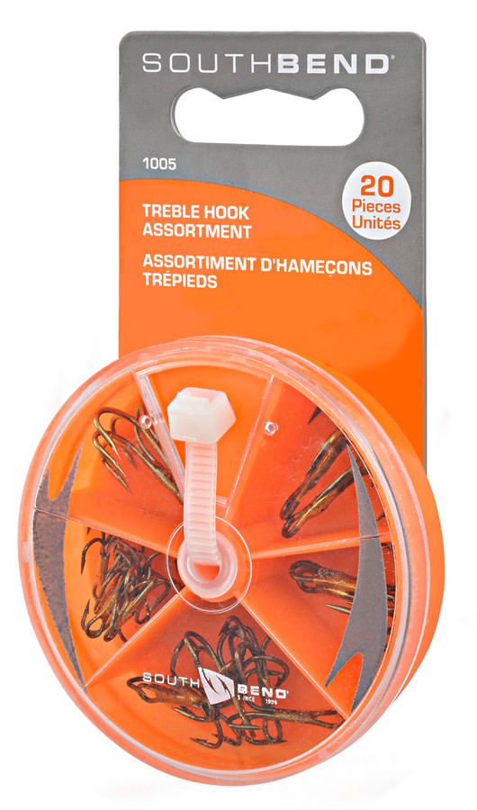 TREBLE HOOKS ASST. 1005