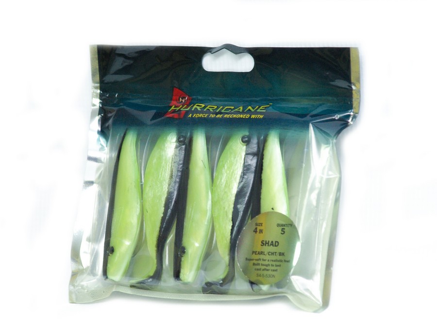 SHAD TAIL DOA 3 PULG 80331 PEARL/FIRETAIL (12)