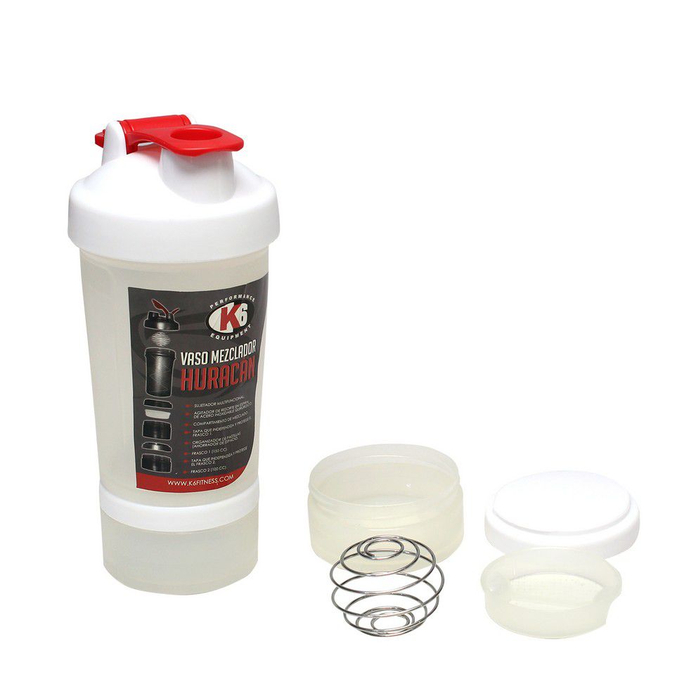 VASO MEZCLADOR 700ML K6 HURACAN BLANCO 67905 (DESC)
