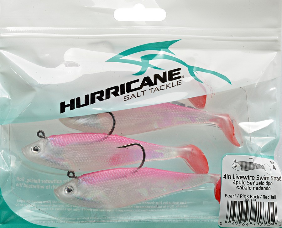 SWIMSHAD 4 PULG PRL/PINK BACK-RED TL