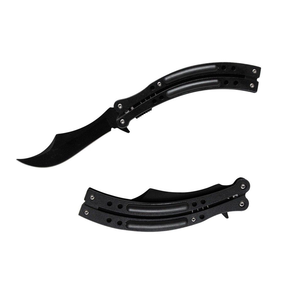 NAVAJA DOBLAR TIPO MARIPOSA BLACK 9 5/8PULG T 27021-BK