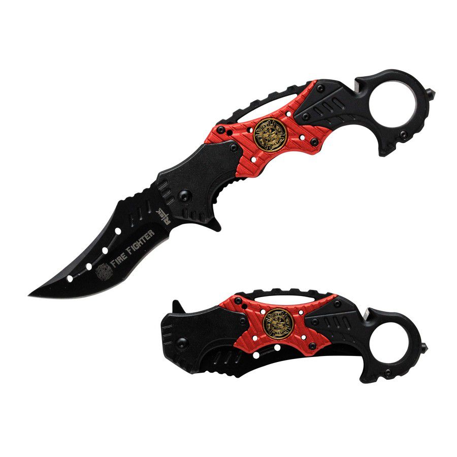 NAVAJA DOBLAR FIRE FIGHTER SERVICEMEN 5PULG RT 4501-FF