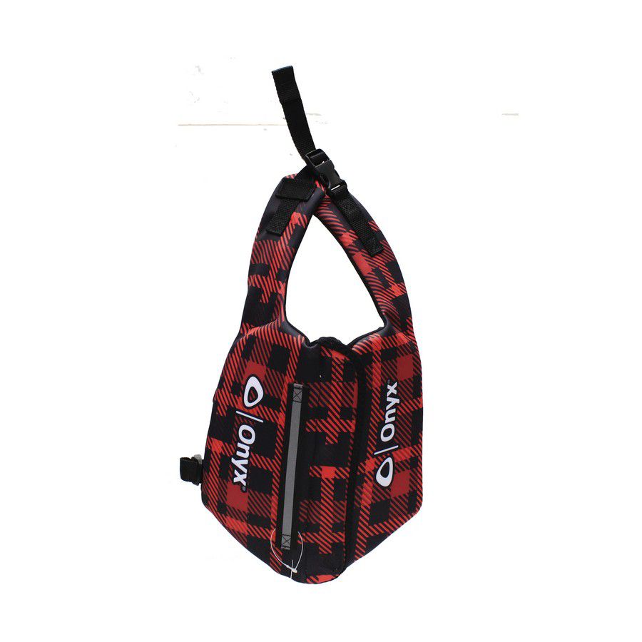 SALVAVIDAS PARA PERROS RED PLAID SMALL 157200-100-020-19
