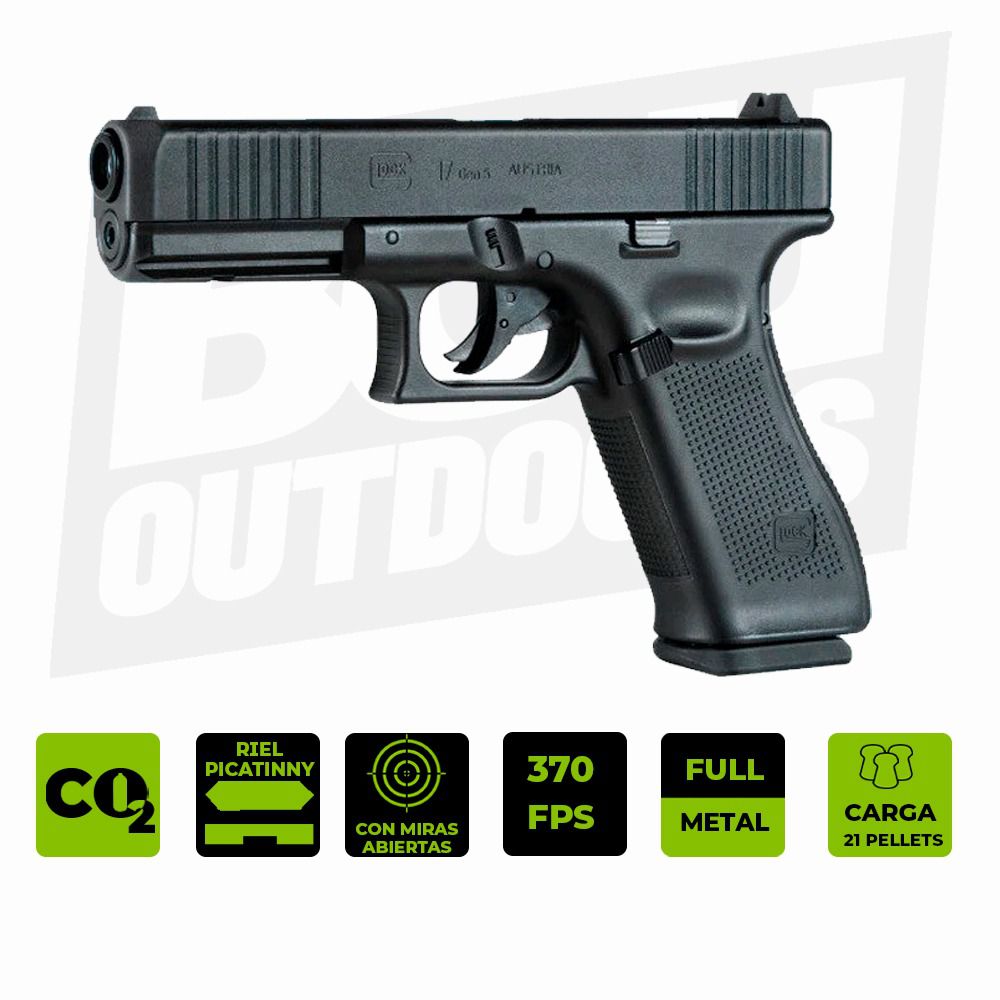 PISTOLA CO2 UMAREX GLOCK 17 GEN 5 4.5MM 2255214