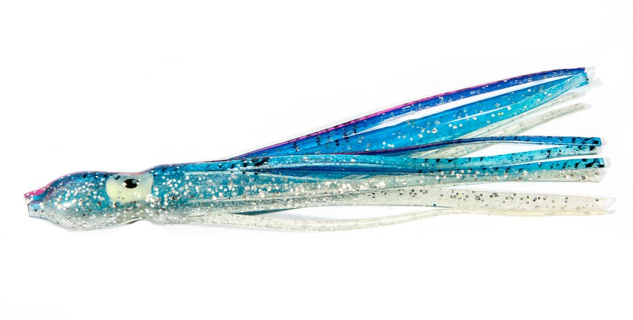 SQUID SKIRT 14105 4 1/4 PULG BLUEPK/SIL (5PK)