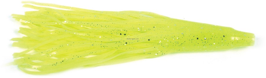 TUNA TAIL SKIRT BILLFISHER TT62-CHT 6 PULG CHT/SIL FLAKE (2PK)