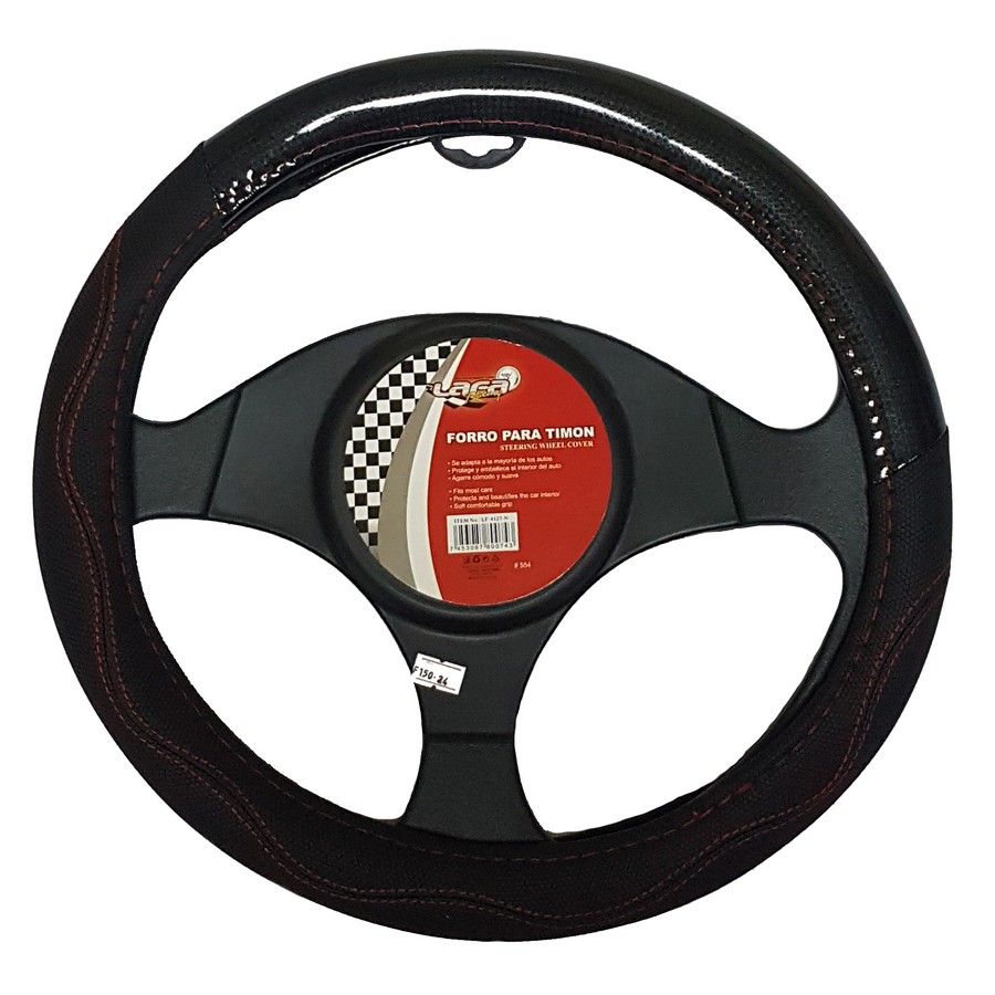 FORRO P/TIMON AUTO NEGRO LF-4127-N (DESC)