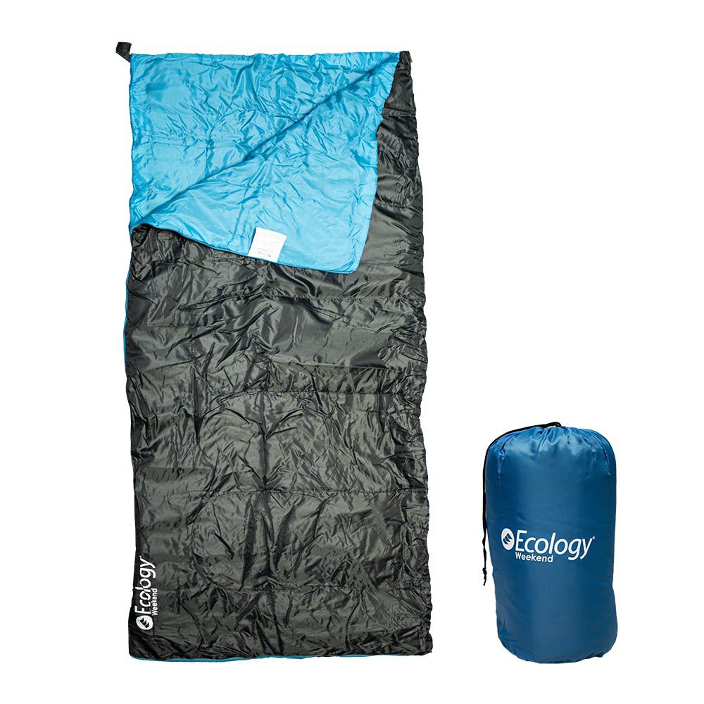 BOLSA DORMIR ECOLOGY MOD. WEEKEND 14931 (GRIS/AZUL)