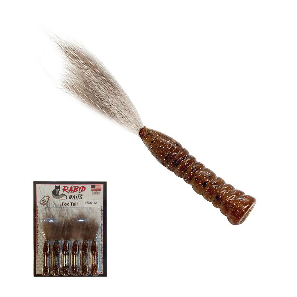 RABID BAITS FOX TAIL ST LAWACEN FT3-014 (6 PK)