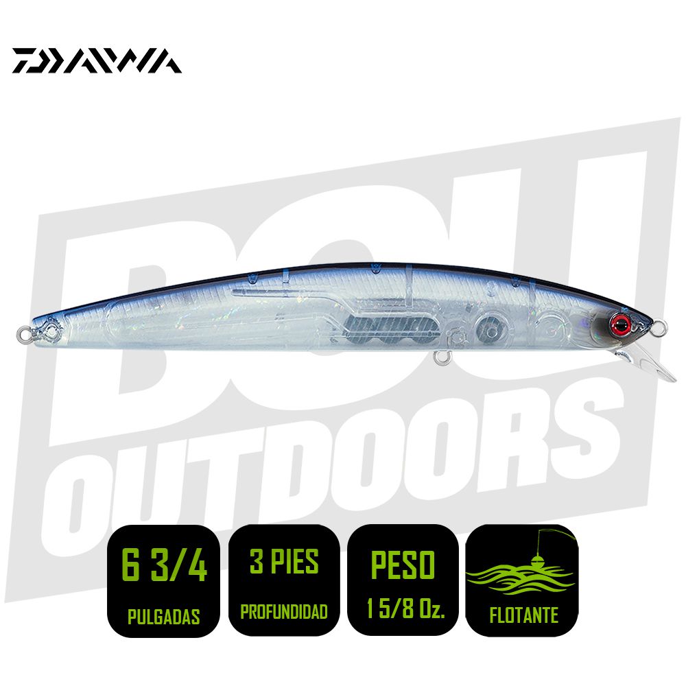 SALT PRO MINNOW DAIWA 6 3/4 PRO BLUE DSPM17F81
