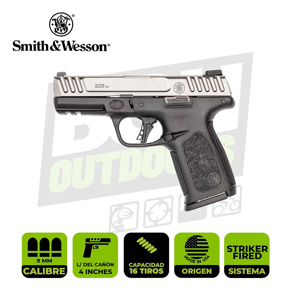 PISTOLA SMITH &amp; WESSON SD9 2.0 9MM 13931
