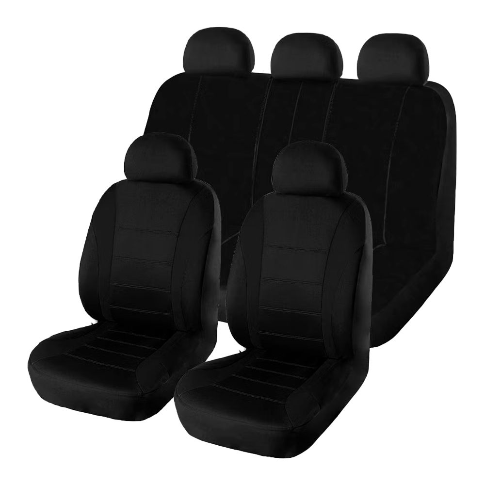 FORRO PARA ASIENTO AUTO NEGRO (11PZS) T21623