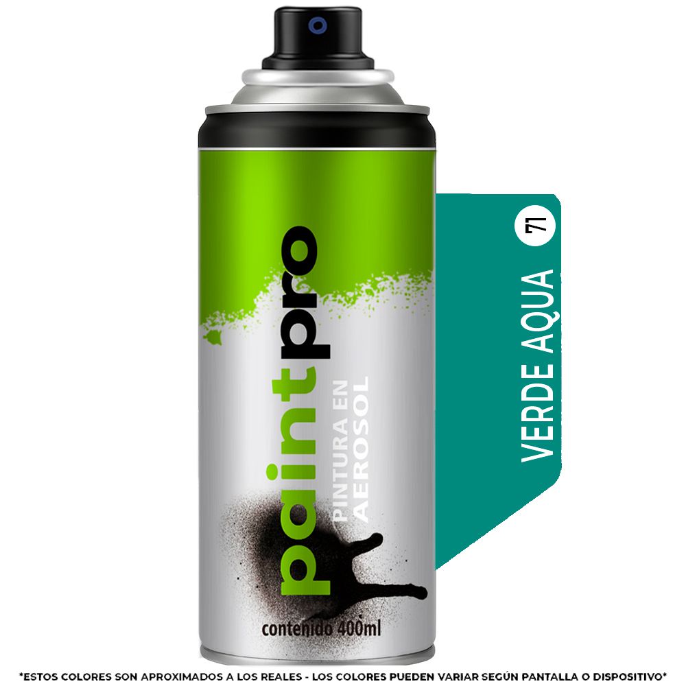 SPRAY PAINT PRO VERDE AQUA 71