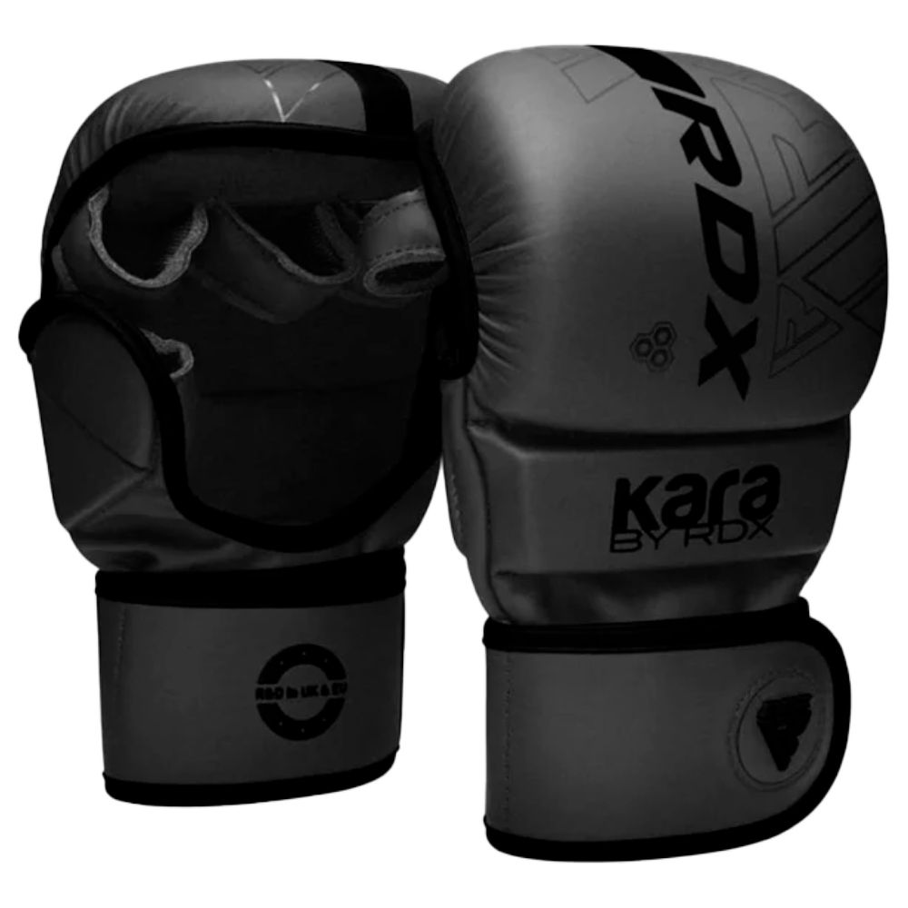 GUANTES MMA ENTRENAMIENTO RDX KARA NEGRO F6 PLUS-XL GSR-F6MB-L/XL+
