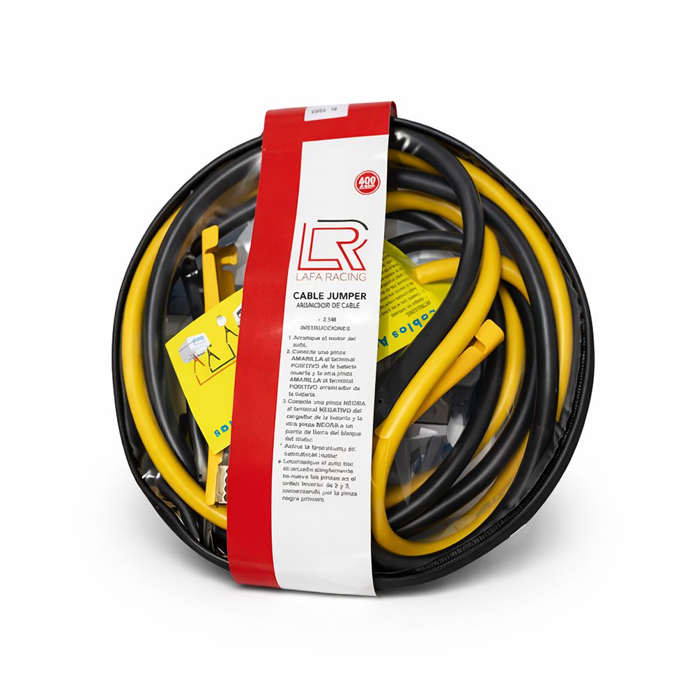CABLE P/BATERIA 600 AMP AMARILLO 2.5M LF-6533-600A