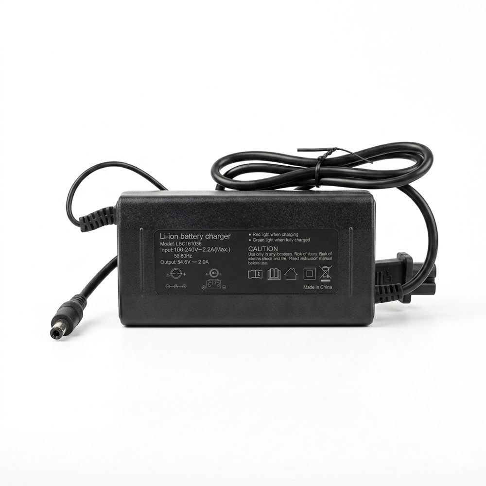 CARGADOR PARA BATERIA BICICLETA 48V 2A