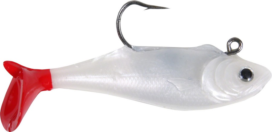 FLASHFOIL SHAD 4 PULG PEARL ICE  (5) CALCUTTA FF04PRLIFT
