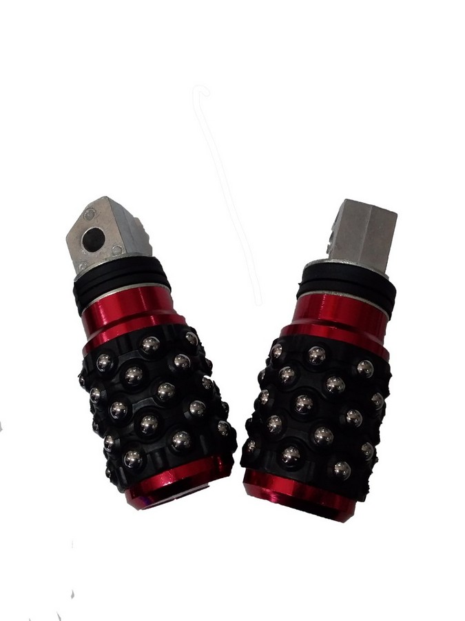 ESTRIBO P/MOTO ROJO TM-1003-R (PAR)