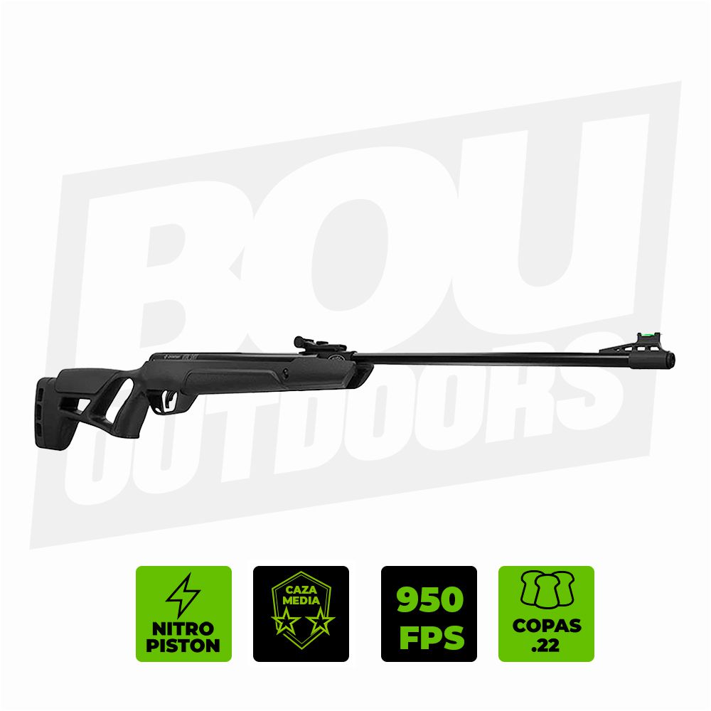 RIFLE CROSMAN VITAL SHOT NP SIN MIRA CTN2S .22